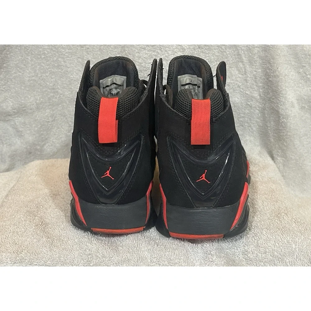 Air Jordan True Flight 23 Sneakers Shoes Size 10 Black Infrared 342964-023